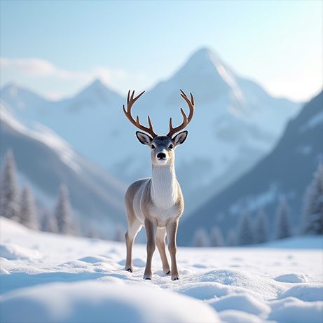 DFM Cinematic Deer in Snow by Maac Animation Malleswaram Bangalore DFM Cinematic Deer in Snow by Maac Animation Malleswaram Bangalore