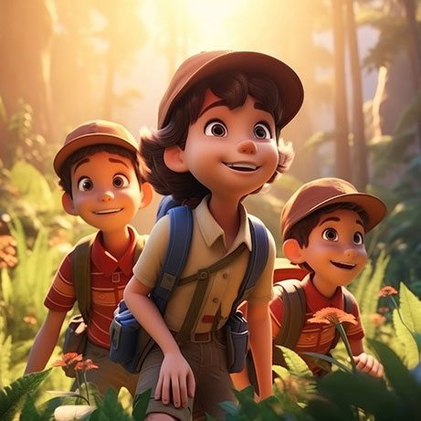 DFM boys with treking gang in forest by Maac Animation Malleswaram Bangalore DFM boys with treking gang in forest by Maac Animation Malleswaram Bangalore